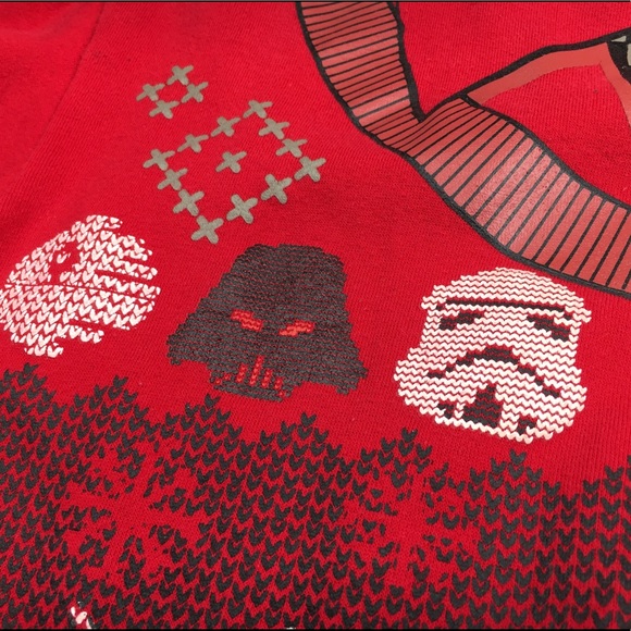 💙Star Wars Christmas Sweatshirt Size M - Picture 6 of 13